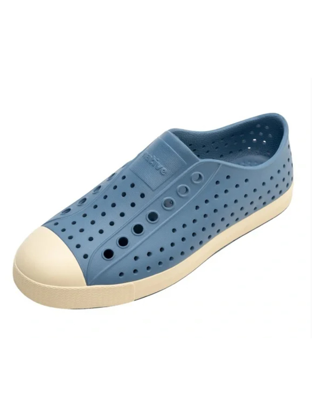 Native Jefferson Slip On Shoes Mens 13 Oasis Blue Bone Waterproof NIB